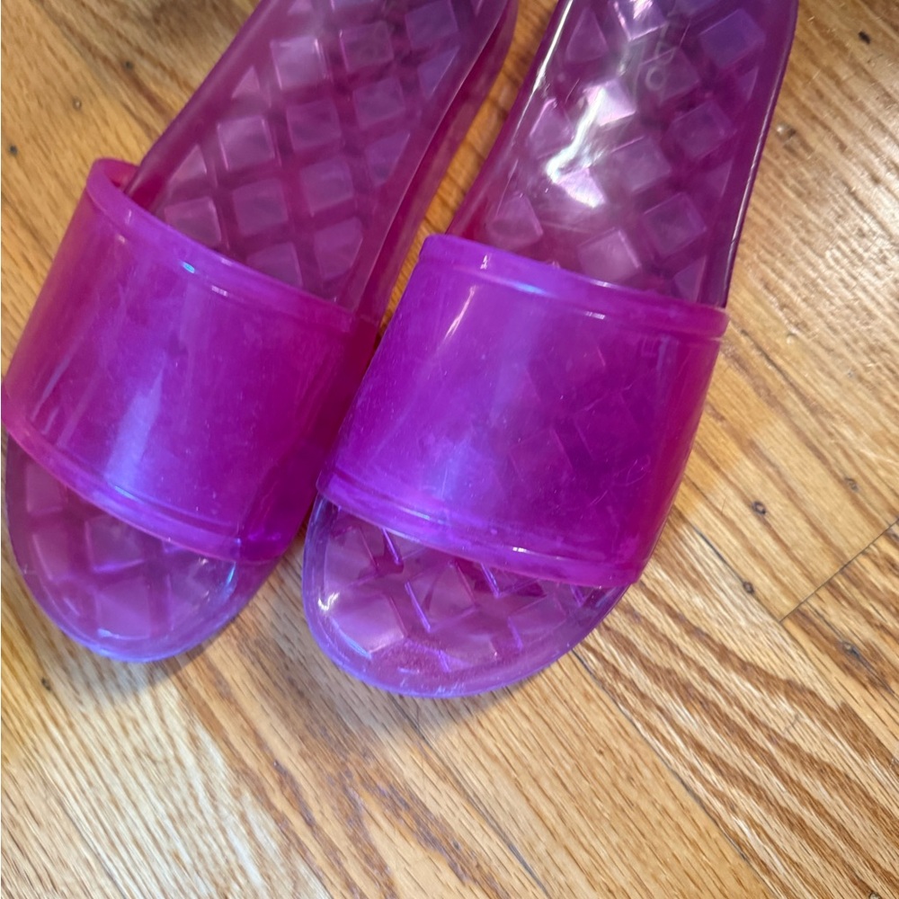 Pink Aldo Jelly Women's Slide Sandals